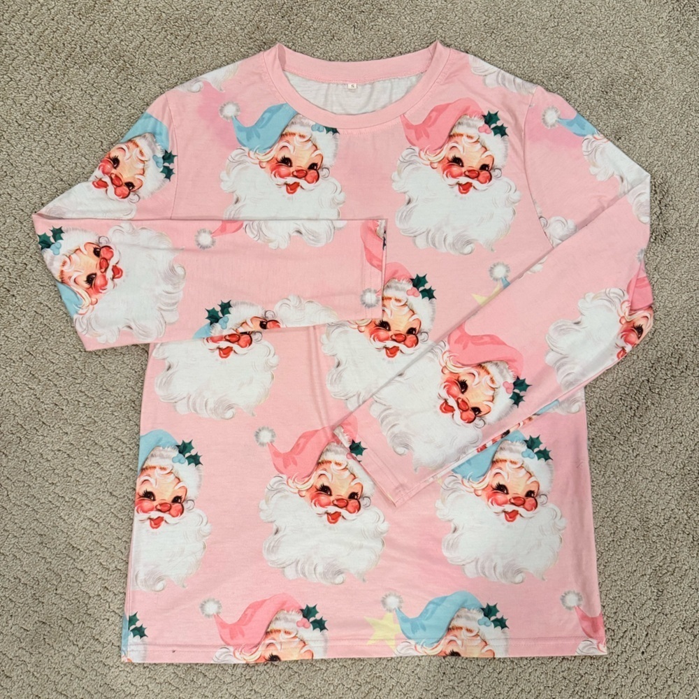 Christmas Long Sleeve Tshirt bundle, women’s size small - Picture 3 of 4